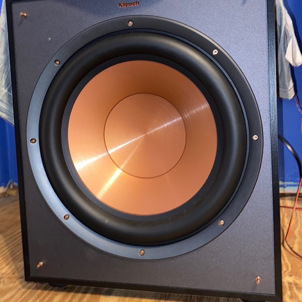 Home audio klipsch subwoofers. Very well taken care of always have been